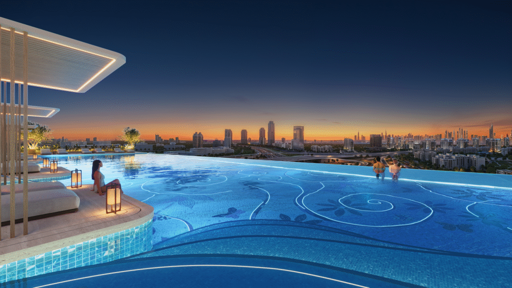 Infinity pool view
